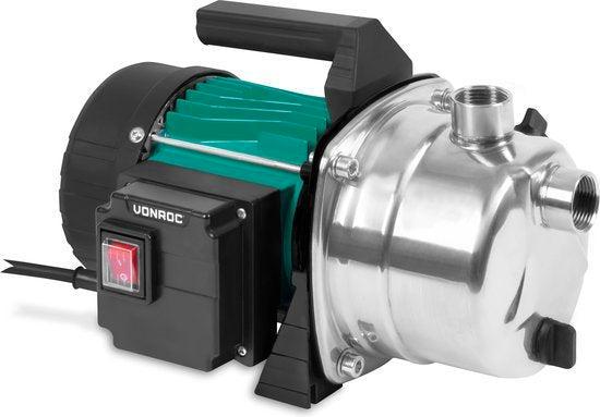 2dekans | VONROC Beregeningspomp / Waterpomp 1000W - 3500l/u, Doe-het-zelf en Bouw, Gereedschap | Overige machines, Ophalen of Verzenden