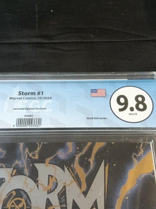 Storm (Vol. 5) #1 - Jerome Opeña Gold Foil Variant - EGC 9.8, Boeken, Strips | Comics