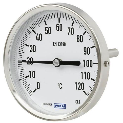 -30 tot +50°C RVS Bimetalen Industriële Thermometer 100mm, Doe-het-zelf en Bouw, Overige Doe-Het-Zelf en Bouw, Verzenden