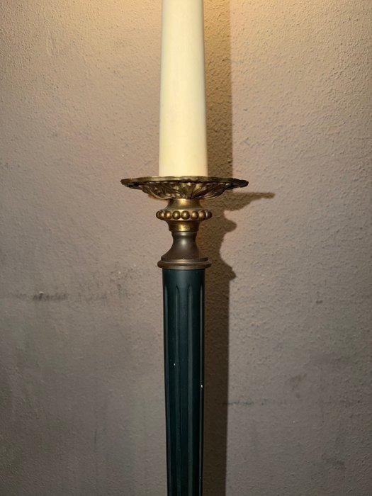 Staande lamp - Messing, Brons - klassieke vloerlamp, Antiek en Kunst, Curiosa en Brocante