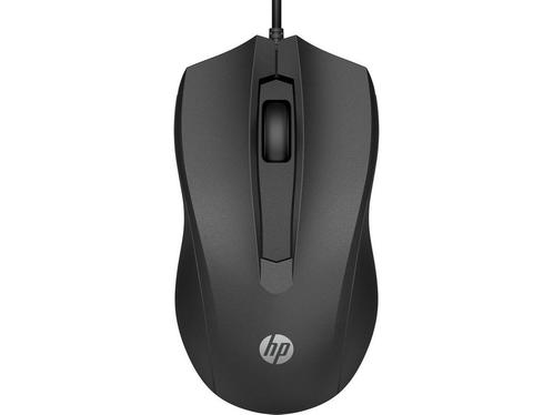 HP 100 - Bedrade Muis - Zwart, Computers en Software, Muizen, Zo goed als nieuw, Verzenden
