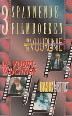 3 Spannende filmboeken; In de vuurlinie, De voortvluchtige,, Verzenden, Gelezen