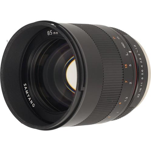 Samyang MF 85mm F/1.8 ED UMC CS Fuji X occasion, Audio, Tv en Foto, Foto | Lenzen en Objectieven, Zo goed als nieuw, Verzenden