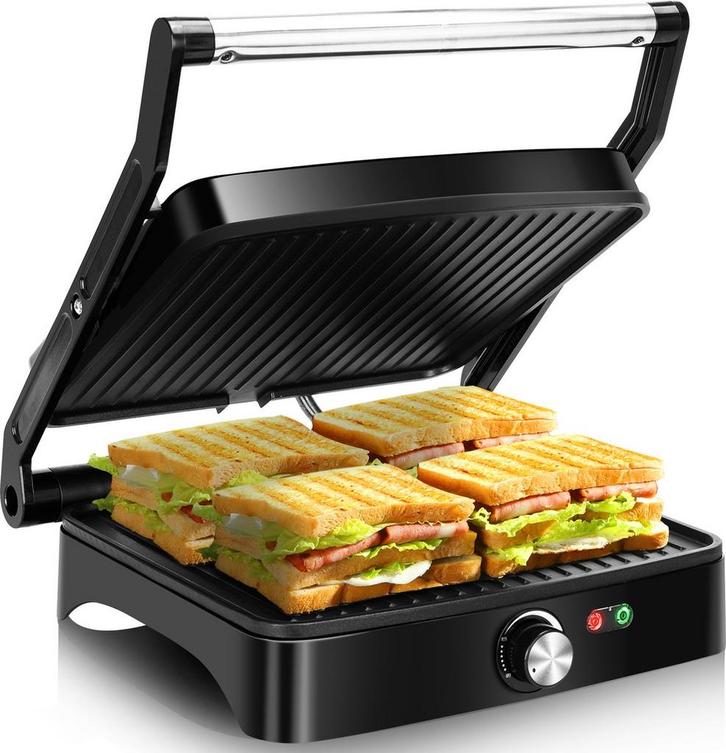 Tosti apparaat - Tosti ijzer - Contactgrill - Grill apparaat, Huis en Inrichting, Woonaccessoires | Overige, Verzenden