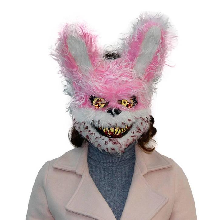 Halloween masker Roze, Hobby en Vrije tijd, Feestartikelen, Verzenden