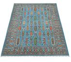 Afghan, Ziegler Kazak, Handgeknoopt Traditioneel Waziri, Nieuw