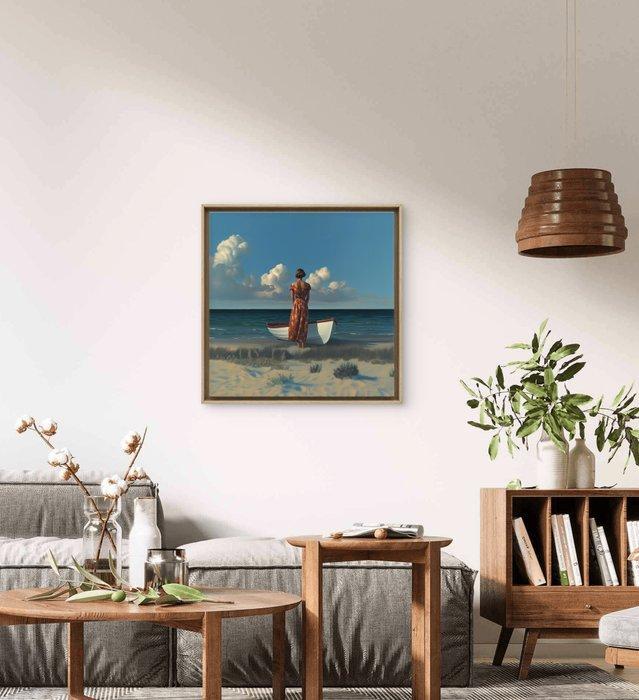 Le Yack - Before the Crossing - Hand signed, Antiek en Kunst, Antiek | Overige Antiek