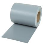 tectake PVC privacyfolie met bevestigingsclips - 35 m, grijs, Verzenden, Nieuw