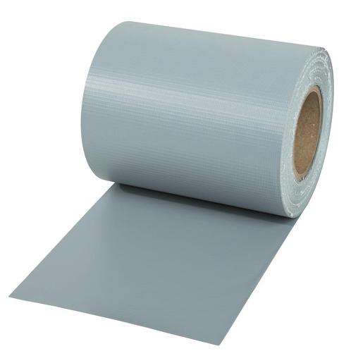 tectake PVC privacyfolie met bevestigingsclips - 35 m, grijs, Tuin en Terras, Overige Tuin en Terras, Verzenden
