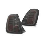 FEUX ARRIÈRE POUR FIAT 500 07- LED FOND CHROMÉ FUMÉ, Verzenden, Nieuw