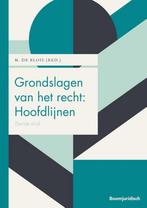 Grondslagen van het recht: Hoofdlijnen / Boom Juridische, Boeken, Studieboeken en Cursussen, Verzenden, Gelezen