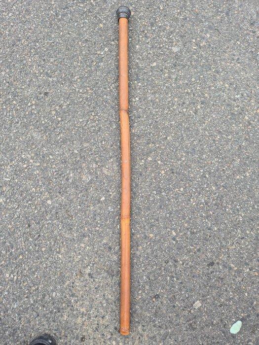 Wandelstok - Bamboe - Bamboestok en zilver, Antiek en Kunst, Antiek | Overige Antiek