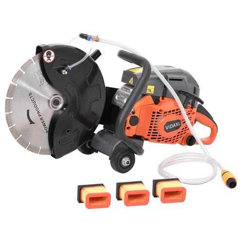 vidaXL Betonzaag benzine 58 cc, Doe-het-zelf en Bouw, Gereedschap | Handgereedschap, Nieuw, Verzenden