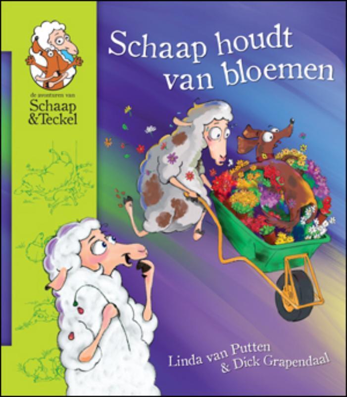 Schaap houdt van bloemen / De avonturen van Schaap en Teckel, Boeken, Kinderboeken | Kleuters, Zo goed als nieuw, Verzenden