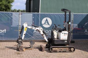 Veiling: Minigraver Bobcat E10 Diesel 2016, Ophalen