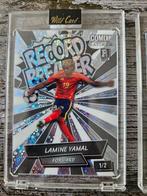 Wild Card Record Breaker Lamine Yamal 1/2 Serialized card,
