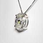 Zonder minimumprijs - Ketting met hanger - 14 karaat Witgoud