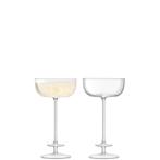 Set van 2 champagneglazen Theatre | L.S.A., Verzenden, Nieuw