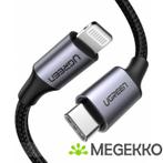 Ugreen USB-kabel 1 m Lightning USB C