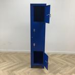 Tweedehands lockerkast 4 vaks + sleutels (hxbxd) 190x42x50, Huis en Inrichting, Gebruikt