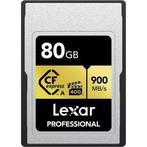 Lexar CFexpress Pro type A Gold series 80GB-900MB/s *NIEUW*, Audio, Tv en Foto, Foto | Geheugenkaarten, Ophalen of Verzenden, Nieuw