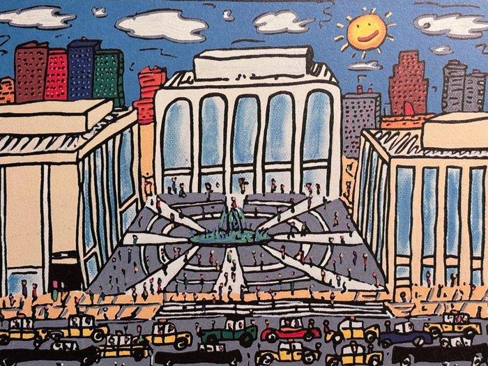 James Rizzi (1950-2011) - Visit the Metropolitan Opera House, Antiek en Kunst, Antiek | Overige Antiek