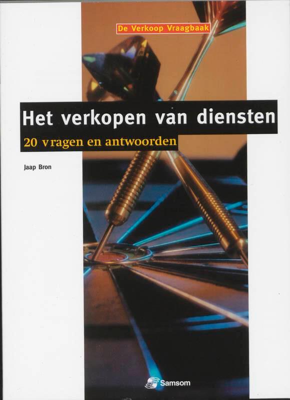 Het verkopen van diensten / De verkoop vraagbaak / 14, Boeken, Economie, Management en Marketing, Zo goed als nieuw, Verzenden