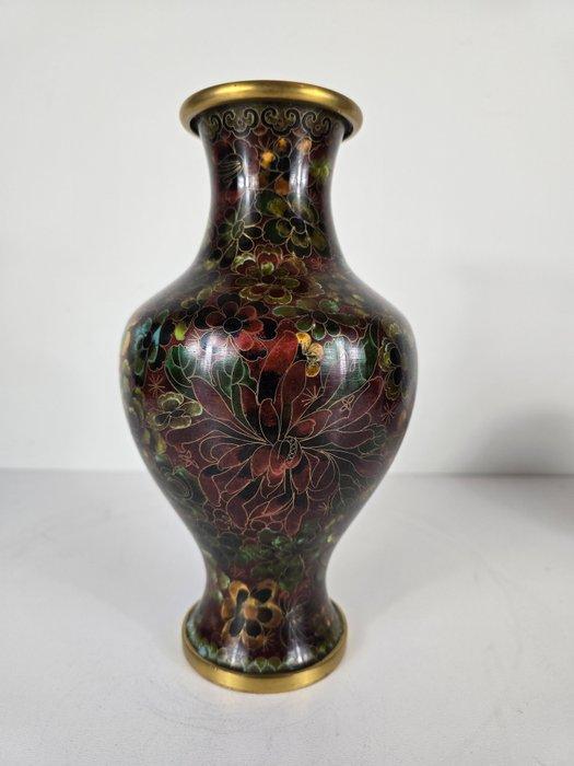 Vaas - Cloisonné - China (Zonder minimumprijs), Antiek en Kunst, Antiek | Overige Antiek