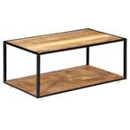 vidaXL Salontafel 90x50x40 cm massief gerecycled hout, Huis en Inrichting, Tafels | Salontafels, Verzenden, Nieuw
