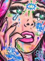 Outside313 - POP CRY GIRL - Pink, Antiek en Kunst
