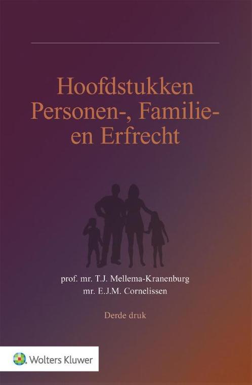 Hoofdstukken personen-, familie- en erfrecht 9789013149340, Boeken, Wetenschap, Gelezen, Verzenden