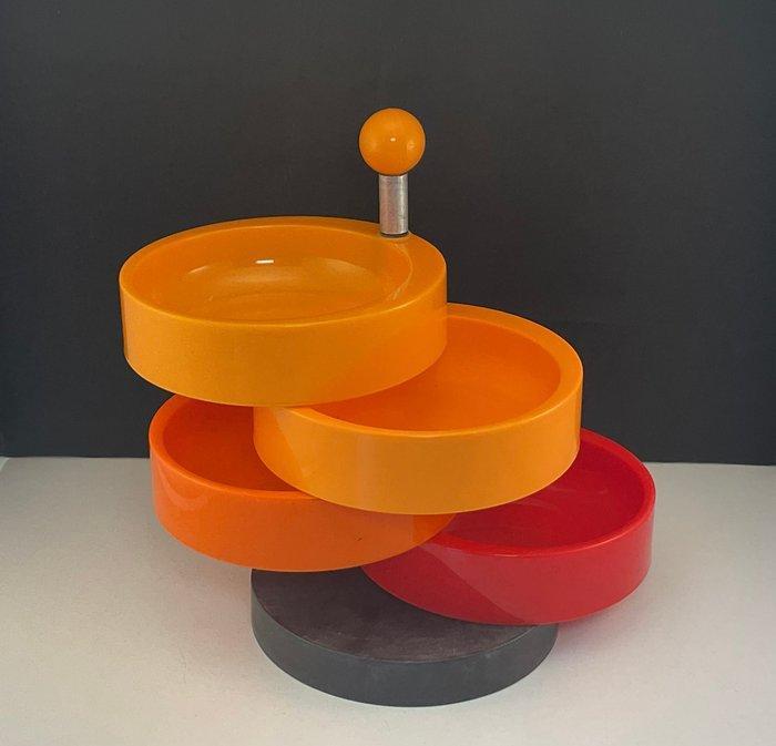 Transplastic S.A. “TITO” - Space Age - Étagère - Snacktoren, Antiquités & Art, Curiosités & Brocante