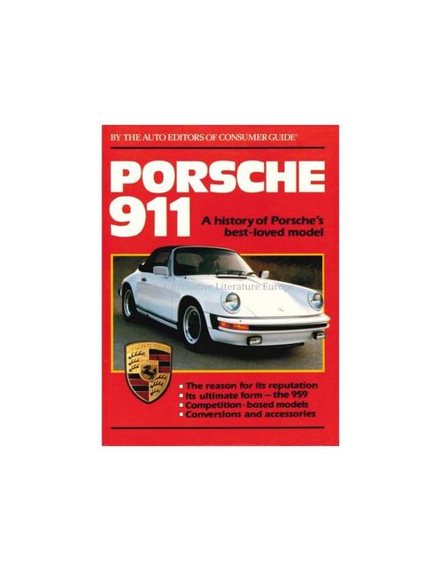 PORSCHE 911, A HISTORY OF PORSCHES BEST-LOVED MODEL - BOOK, Livres, Autos | Livres