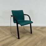Thonet S320 vergaderstoel / stapelstoel, groen - zwart, Gebruikt, Zwart, Eén