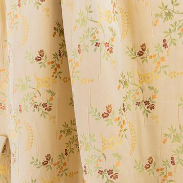 Fijne Venetiaanse Lampas Beige Boter - Textiel  - 300 cm -