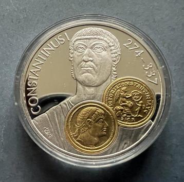 Antilles néerlandaises. 10 Gulden 2001 Proof, solidus beschikbaar voor biedingen