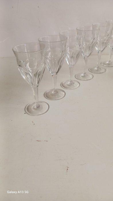 Drinkset (12) - Bristol - Glas - Wijn- en likeurglazen, Antiek en Kunst, Antiek | Meubels | Tafels