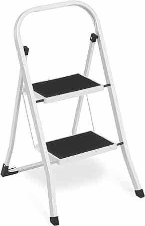 Ladder 2-fasen vouwladder 150 kg belasting 240 cm hoogte, Doe-het-zelf en Bouw, Gereedschap | Handgereedschap, Nieuw, Ophalen of Verzenden