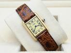 Cartier Tank Ref. 5057001 Year 1989 (Box & Papers), Ophalen of Verzenden, Polshorloge