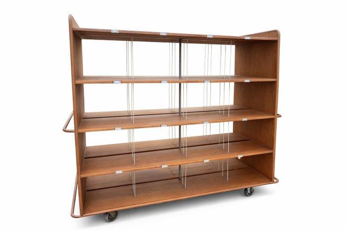 Industriële droogkast op wielen – ca. 1940 - 1955 - Maison, Antiek en Kunst, Antiek | Wandborden en Tegels