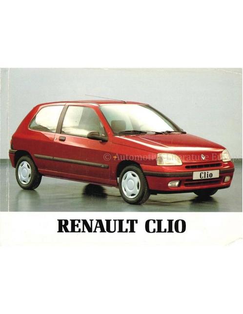 1995 RENAULT CLIO INSTRUCTIEBOEKJE NEDERLANDS, Autos : Divers, Modes d'emploi & Notices d'utilisation