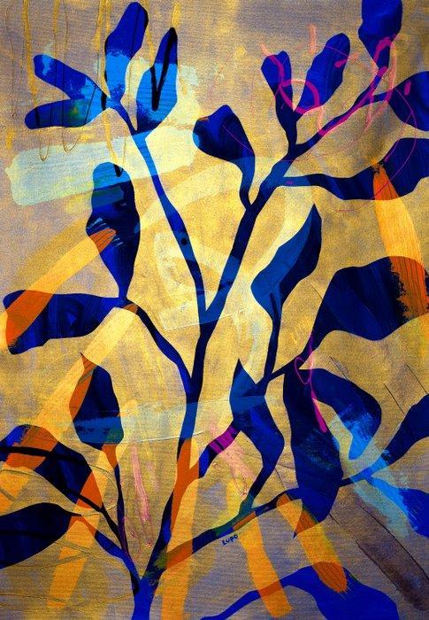 Lupo - Urban Jungle 201 - Real Gold - XXL-NO Reserve, Antiek en Kunst, Kunst | Designobjecten