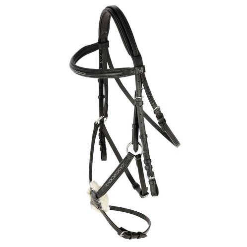 Bridon cancun noir cob - kerbl, Dieren en Toebehoren, Paarden en Pony's | Overige Paardenspullen