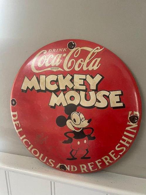 Mickey Mouse - 1 Sign - Coca-Cola, Disney - 2000, Verzamelen, Disney