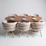 Tafel Plat Ovaal Eikenhout  Half Rond  280x100, Huis en Inrichting, Tafels | Eettafels, Nieuw