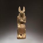 Replica van de oude Egyptenaar Zittend God Anubis, Verzamelen, Nieuw