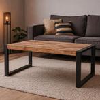 Salontafel Mangohout Britt 110 cm, Huis en Inrichting, Tafels | Salontafels, 100 tot 150 cm, Verzenden, Nieuw, 50 tot 100 cm