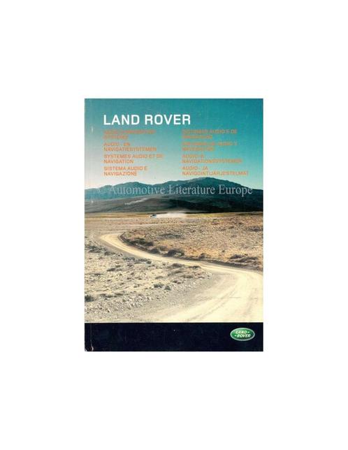 2001 LAND ROVER AUDIO- EN NAVIGATIESYSTEMEN, Auto diversen, Handleidingen en Instructieboekjes