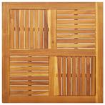 Tafelblad Acacia 90x90 | Tweede Kansje | Massief Hout, 50 tot 100 cm, Verzenden, Rustiek, Vierkant