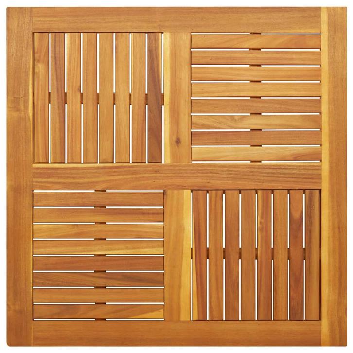Tafelblad Acacia 90x90 | Tweede Kansje | Massief Hout, Huis en Inrichting, Tafelonderdelen, 50 tot 100 cm, Tafelblad, 50 tot 100 cm